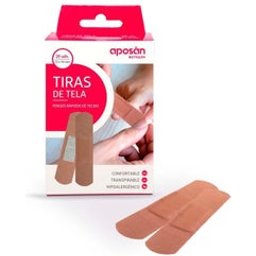 Pansements Tissu 19x72mm 20uts