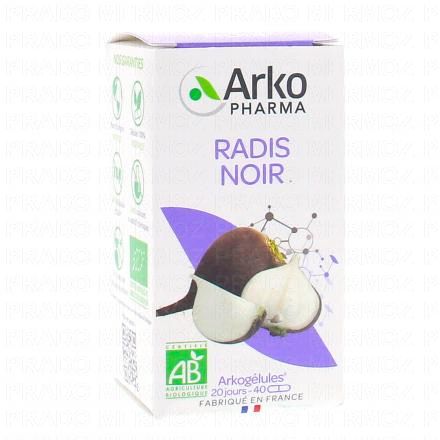 Arkogélules - Radis Noir Bio 40 gélules