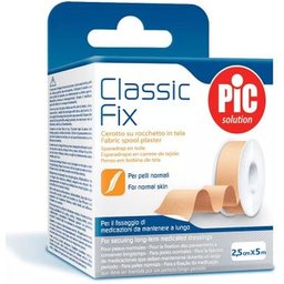 Pic Esparadrapo Hipoalergico Classic Fix Tela Piel 2.5 Cm X 5
