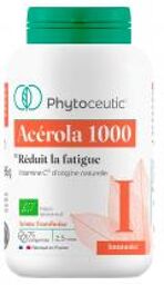 Acérola 1000 Bio 75 Unités - Boîte 75 Comprimés