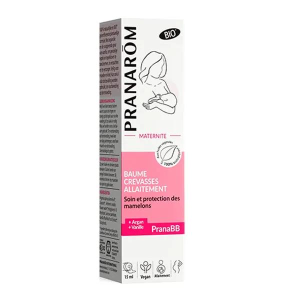 PranaBB Baume Crevasses Allaitement Bio 15ml