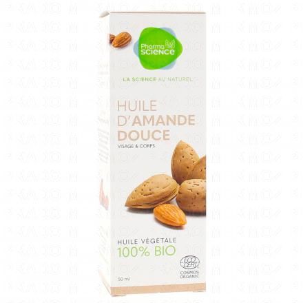Huile végétale d'Amande Douce Bio 50ml