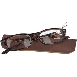 PharmaGLASSES® Lunettes de lecture Brun +2.50