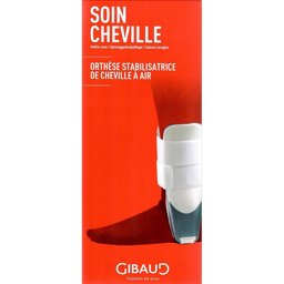 Soin de la cheville Orthèse de cheville à air