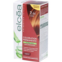 Coloration Permanente Aloé Vera 7.44 Cuivré 140 ml