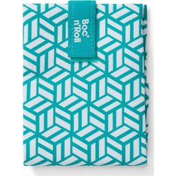 Porta Bocadillos Reutilizable Tiles Verde 1ud