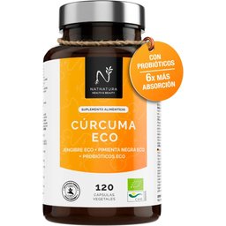 Curcuma Gingembre Poivre Noir Probiotiques Bio 120 Gélules