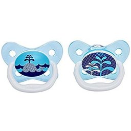 Dr Brown's Sucettes Prevent Papillon 0-6 Mois Bleu 2 Unités