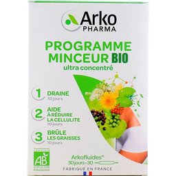 Arkofluides Programme Minceur Bio 30 Ampoules