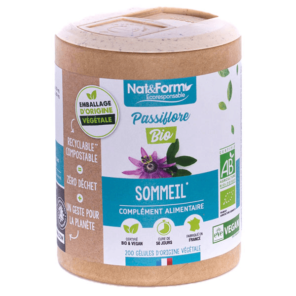 Écoresponsable Passiflore Bio 200 gélules
