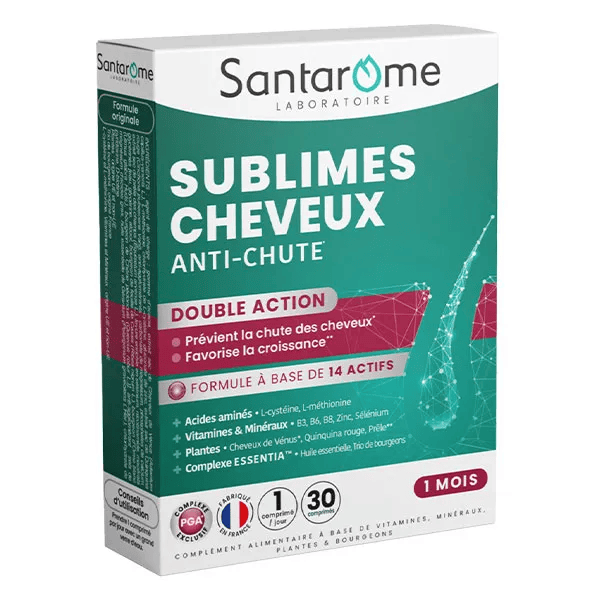 Santarome Phyto Sublimes Cheveux Anti-Chute 30 comprimés