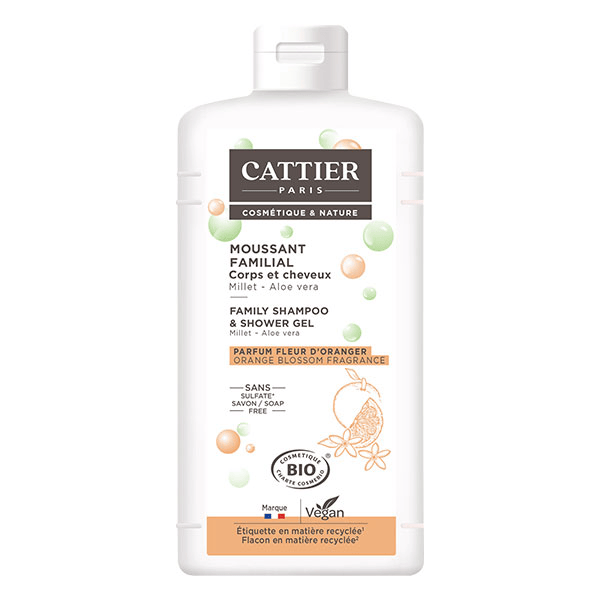 Moussant Familial Millet Aloé Vera Bio 500ml