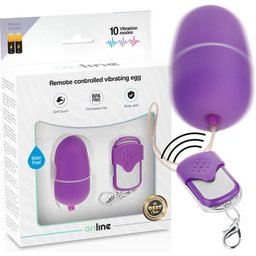 Oeuf Vibrant Télécommande M Lilas 1ut