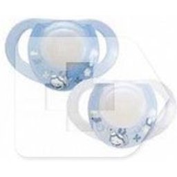 Chicco™ Tétine anatomique en caoutchouc 0m+ soft 2uds
