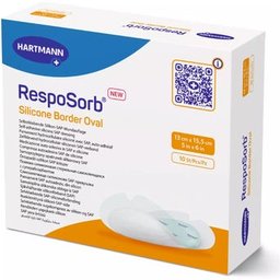 Hartmann Silicone Border Oval 13x15,5cm 10 Unités
