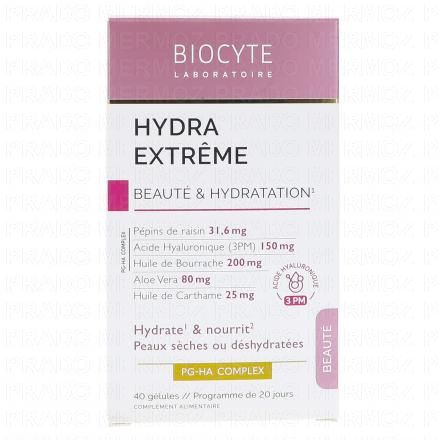 Hydra Extrême Beauté & Hydratation x40 Gélules