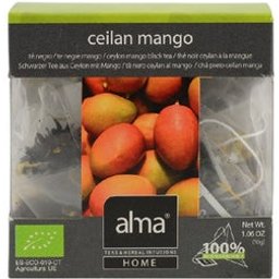 Alma Accueil Thé Noir Ceylan Mangue 15 Sacs