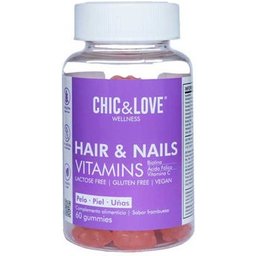 Gominolas Hair & Nails Vitamines 60uts