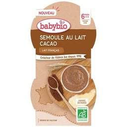 Semoule Lait Cacao 2x100g
