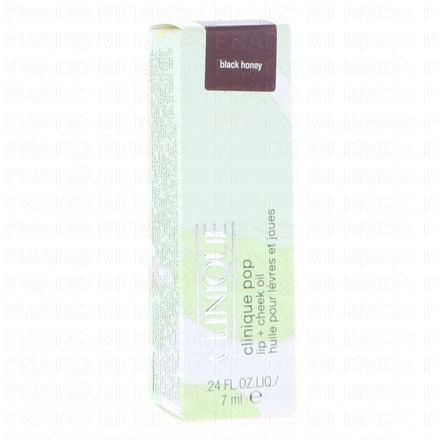 Pop - Huile pour lèvres et joues black honey 7ml