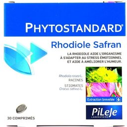 Phytostandard Rhodiole Safran 30 Comprimés