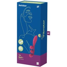 Tri Ball 1 Multi Vibromasseur Rouge