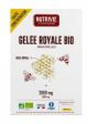 Gelée Royale Bio 20 Ampoules de 10 ml - Boîte 20 Ampoules de 15 ml
