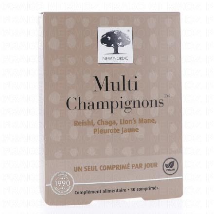 NEW NORDIC Multi Champignons 30 comprimés
