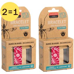Manouka® Bracelet Anti-Moustique Pétal
