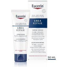 UreaRepair Crème Visage 5% d'Urée Peau très Sèche 50ml