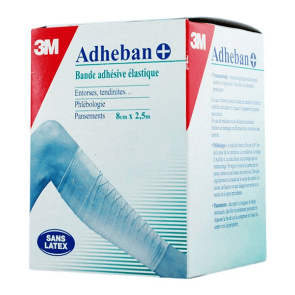 Adheban Bande Adhésive Elastique 8cm x 2,5m