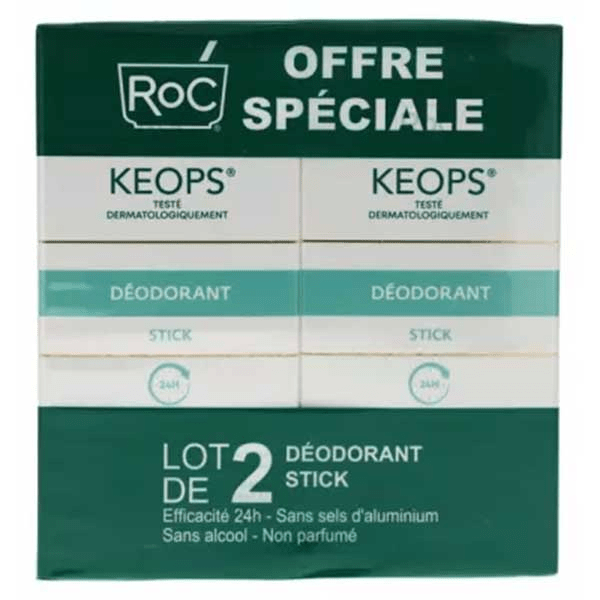 Déodorant Stick 24h - Lot de 2 x 40ml