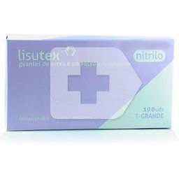 gants en nitrile sans poudre sans poudre grande taille 100 pcs