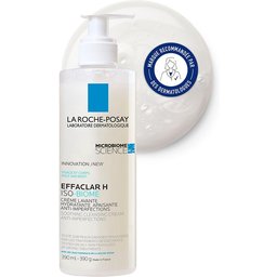 Effaclar H Iso-biome Crème lavante hydratante apaisante anti-imperfections 390ml