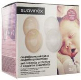 Coupelles Recueil-Lait et Coupelles Protectrices - Lot de 6 Pièces - Boîte 6 pièces