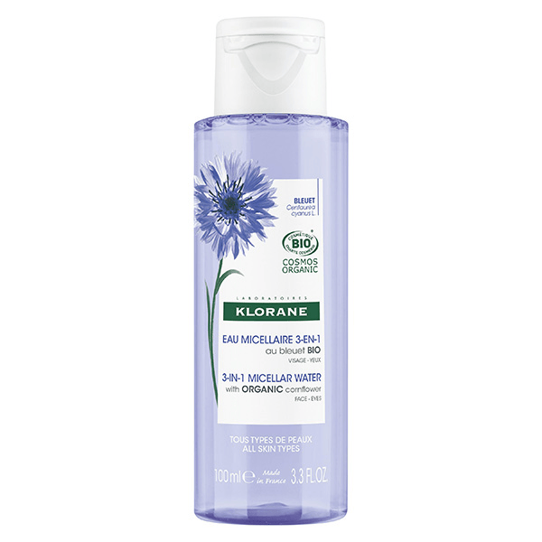 Bleuet Eau Micellaire Visage Yeux Lèvres Bio 100ml