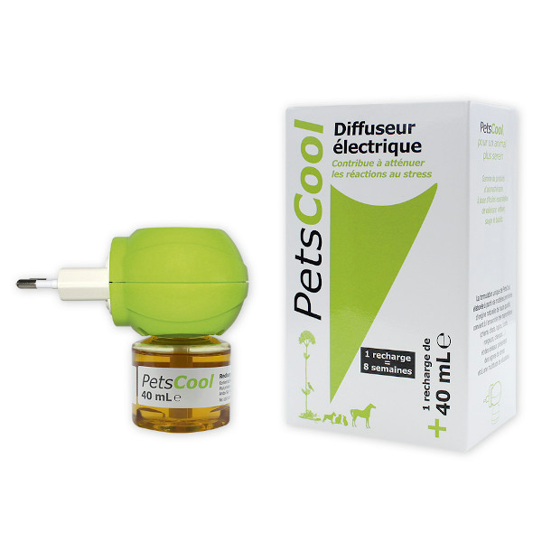 Petscool Diffuseur Electrique + Recharge de 40ml