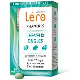 Léro Phanères Cheveux & Ongles 30 Capsules
