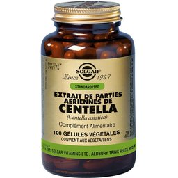 Centella Asiatica - Circulation sanguine - Antioxydant - 100 gélules végétales