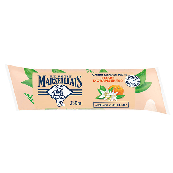 Recharge Crème Lavante Mains Fleur d'Oranger 250ml