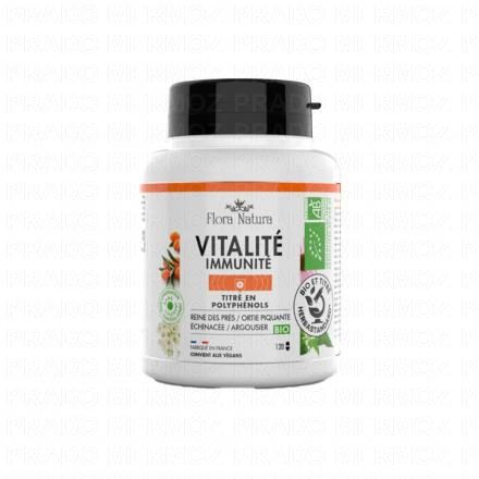 FLORA NATURA Complexe 4+ - Vitalité Immunité bio x120 gélules
