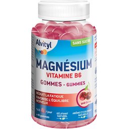 Magnésium Vitamine B6 Gommes Cerise
