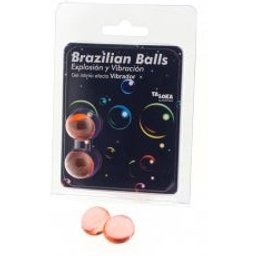 Taloka Brazilian Balls Exciting Vibration Effect Exciting Gel 2uds