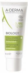 Biology Crème Légère Dermatologique Hydratante Bio 40 ml - Tube 40 ml
