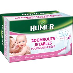 20 Embouts Jetables Pour Mouche Bebé