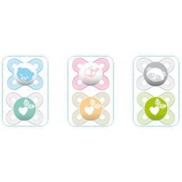 Sucette Naissance De 0 À 2 Mois Silicone Boîte De Stérilisation Coloris Aléatoire Lot 2