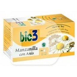 Bie3 Camomille infusion avec 25 filtres Annos 25