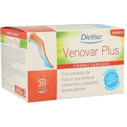 Dietisa Venovar Plus 15 flacons X 15 Ml