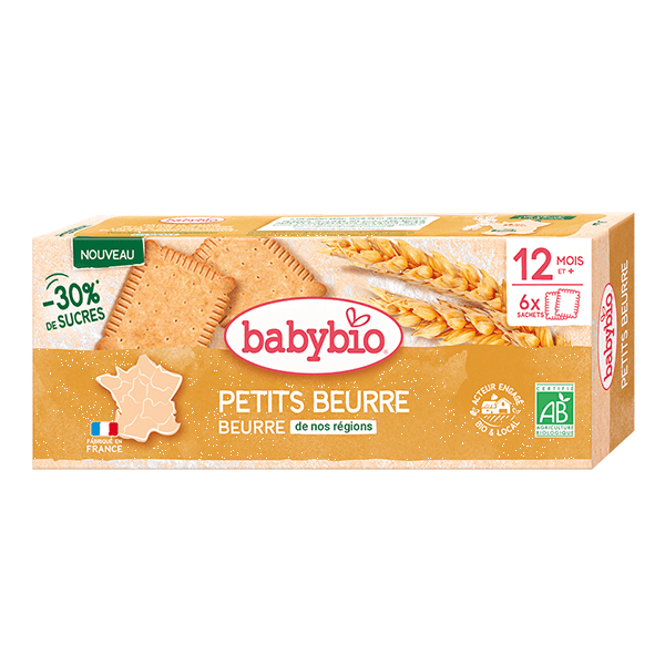 Petit Beurre Farine de France Bio 120g