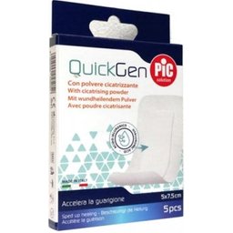 QuickGen Pansement Cicatrisant 5x7,5cm 5uts